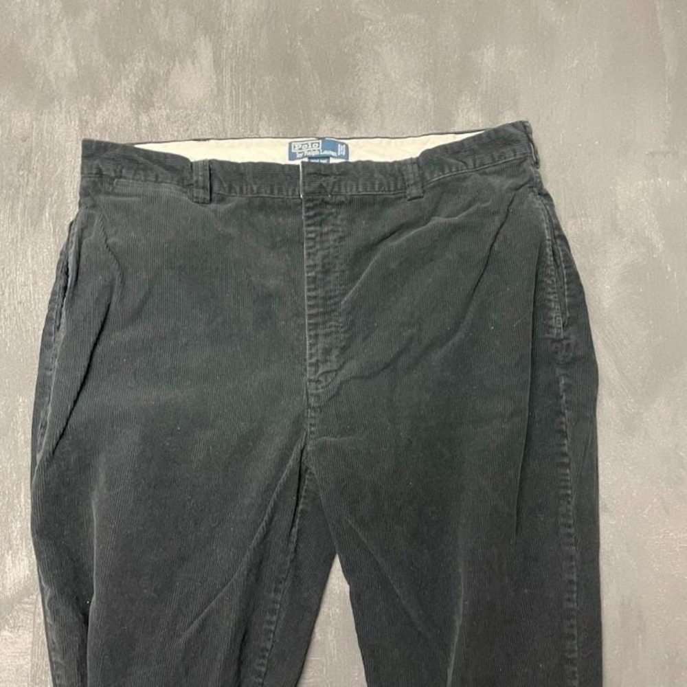 Vintage Corduroy Philip Pant Men 40x30 Blue 1990s Polo Ralph Lauren